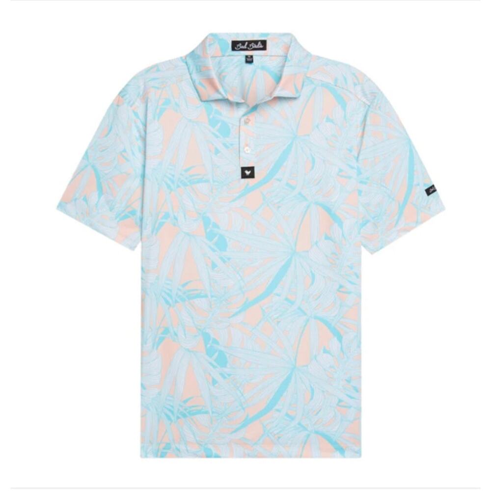 Bad Birdie Day Pass Golf Polo Shirt Performance Stretch Performance, M